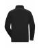 Unisex Workwear Half-Zip Sweat - SOLID - Black 8733