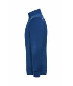 Unisex Workwear Half-Zip Sweat - SOLID - Dark-royal 8733