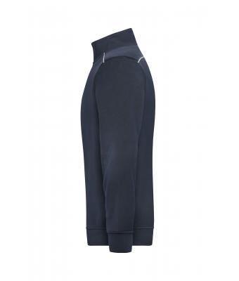 Unisex Workwear Half-Zip Sweat - SOLID - Navy 8733