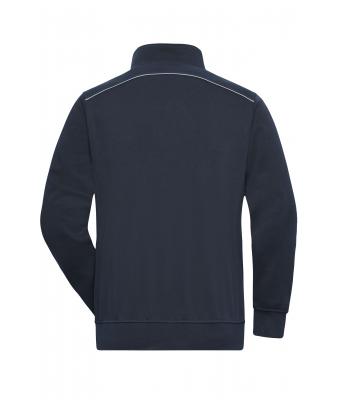 Unisex Workwear Half-Zip Sweat - SOLID - Navy 8733