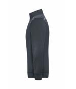 Unisex Workwear Half-Zip Sweat - SOLID - Carbon 8733