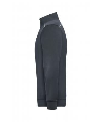 Unisex Workwear Half-Zip Sweat - SOLID - Carbon 8733