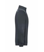 Unisex Workwear Half-Zip Sweat - SOLID - Carbon 8733