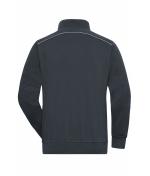 Unisex Workwear Half-Zip Sweat - SOLID - Carbon 8733
