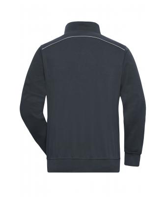 Unisex Workwear Half-Zip Sweat - SOLID - Carbon 8733