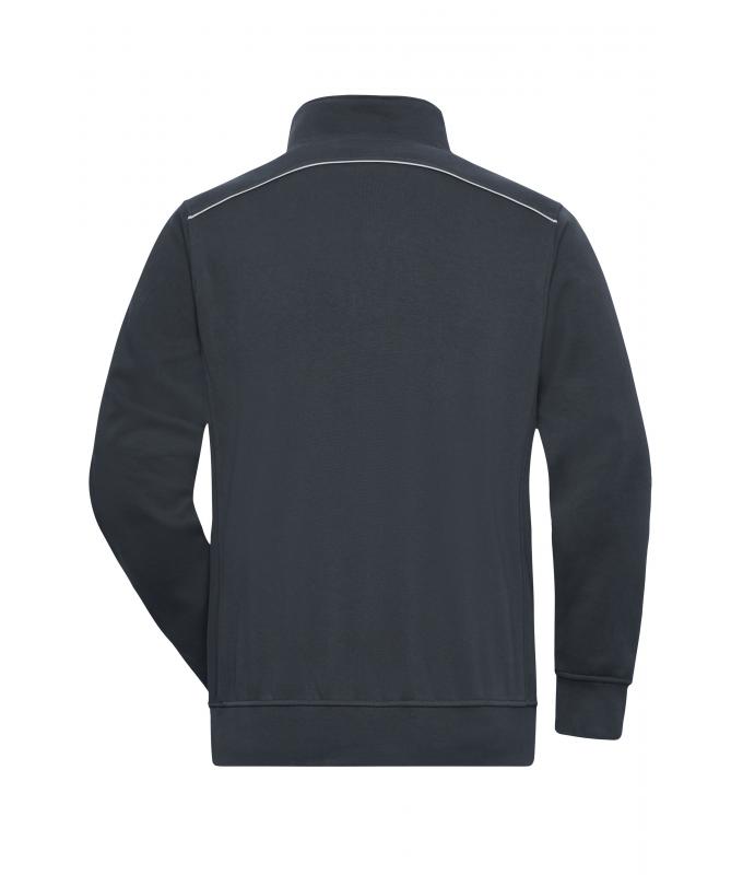 Unisex Workwear Half-Zip Sweat - SOLID - Carbon 8733