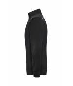 Unisex Workwear Half-Zip Sweat - SOLID - Black 8733
