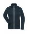 Damen Ladies' Knitted Workwear Fleece Jacket - SOLID - Navy/navy 10221