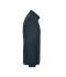 Men Men's Knitted Workwear Fleece Jacket - SOLID - Navy/navy 10222