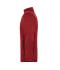 Men Men's Knitted Workwear Fleece Jacket - SOLID - Red-melange/black 10222