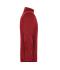 Herren Men's Knitted Workwear Fleece Jacket - SOLID - Red-melange/black 10222