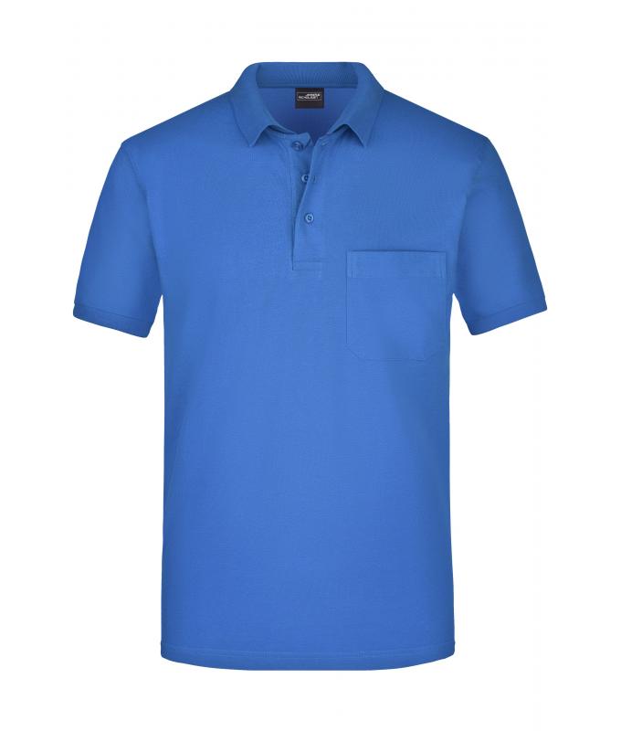 Men Men's Polo Pocket Royal 7562