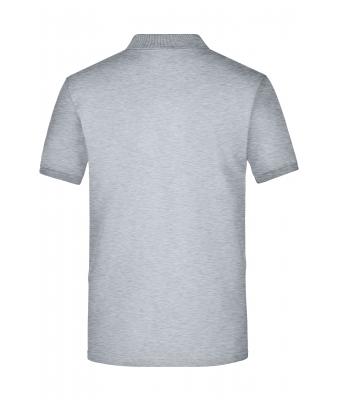 Herren Men's Polo Pocket Grey-heather 7562