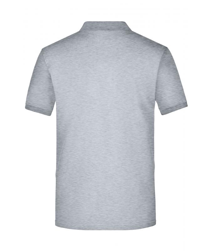 Herren Men's Polo Pocket Grey-heather 7562
