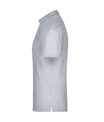 Men Men's Polo Pocket Grey-heather 7562