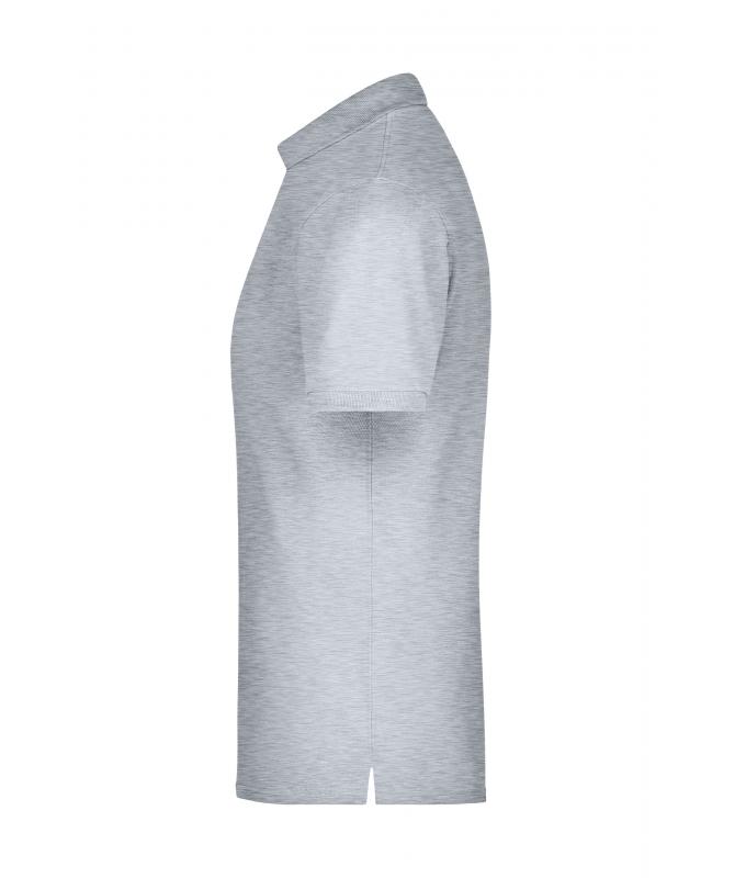 Men Men's Polo Pocket Grey-heather 7562