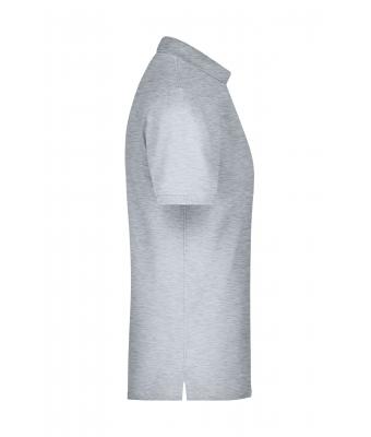 Men Men's Polo Pocket Grey-heather 7562