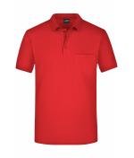 Men Men's Polo Pocket Red 7562