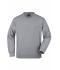Herren Men's Round Sweat Pocket Grey-heather 7563