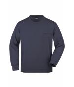 Herren Men's Round Sweat Pocket Navy 7563