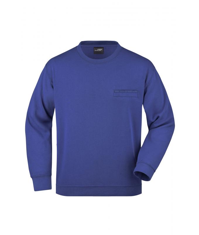 Men Men's Round Sweat Pocket Royal 7563