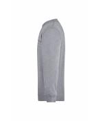 Herren Men's Round Sweat Pocket Grey-heather 7563