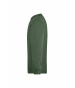 Men Men's Round Sweat Pocket Dark-green 7563