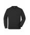 Men Men's Round Sweat Pocket Black 7563