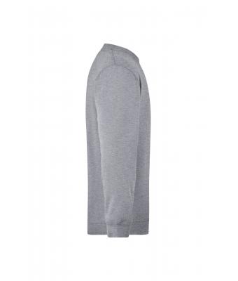 Men Men's Round Sweat Pocket Grey-heather 7563