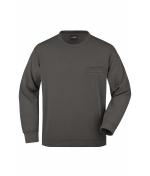 Men Men's Round Sweat Pocket Graphite 7563