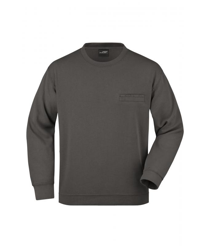 Men Men's Round Sweat Pocket Graphite 7563