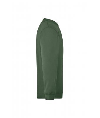 Herren Men's Round Sweat Pocket Dark-green 7563
