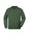 Men Men's Round Sweat Pocket Dark-green 7563