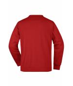 Herren Men's Round Sweat Pocket Red 7563