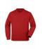 Herren Men's Round Sweat Pocket Red 7563