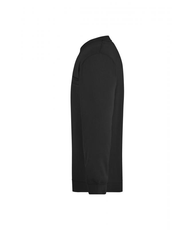 Herren Men's Round Sweat Pocket Black 7563