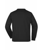 Herren Men's Round Sweat Pocket Black 7563