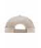Unisex 6 Panel Chef Cap Light-khaki 7588
