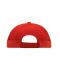 Unisex 6 Panel Chef Cap Red 7588