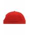 Unisex 6 Panel Chef Cap Red 7588