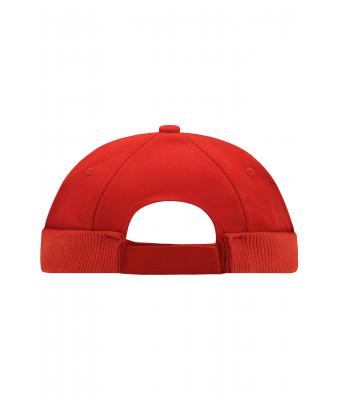 Unisex 6 Panel Chef Cap Red 7588