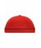 Unisex 6 Panel Chef Cap Red 7588