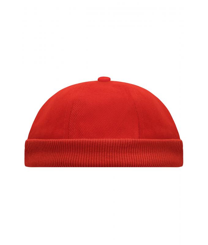Unisex 6 Panel Chef Cap Red 7588