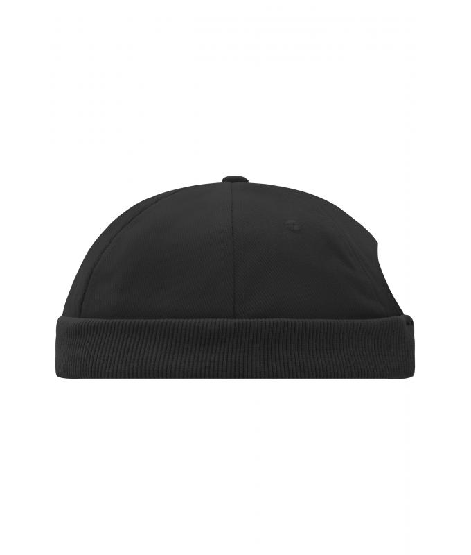 Unisex 6 Panel Chef Cap Black 7588