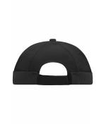Unisex 6 Panel Chef Cap Black 7588