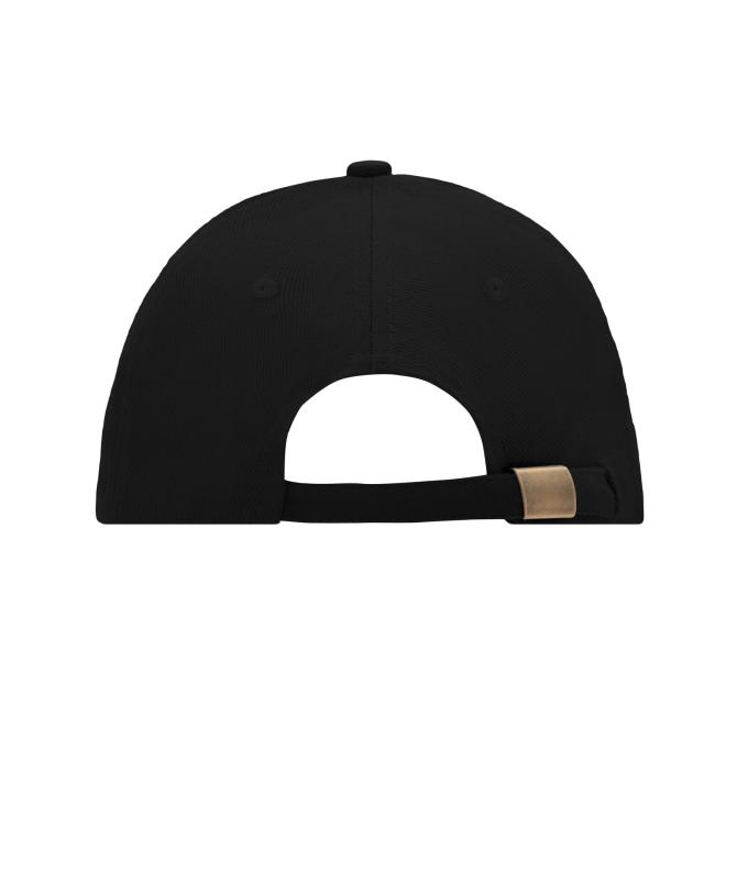 Unisex 6 Panel Sandwich Cap Black/red 7590