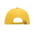 Unisex 6 Panel Sandwich Cap Gold-yellow/navy 7590