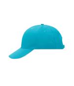 Unisex 6 Panel Sandwich Cap Pacific/white 7590