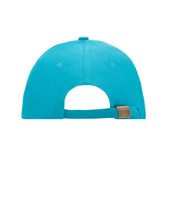 Unisex 6 Panel Sandwich Cap Pacific/white 7590