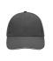 Unisex 6 Panel Sandwich Cap Graphite/light-grey 7590